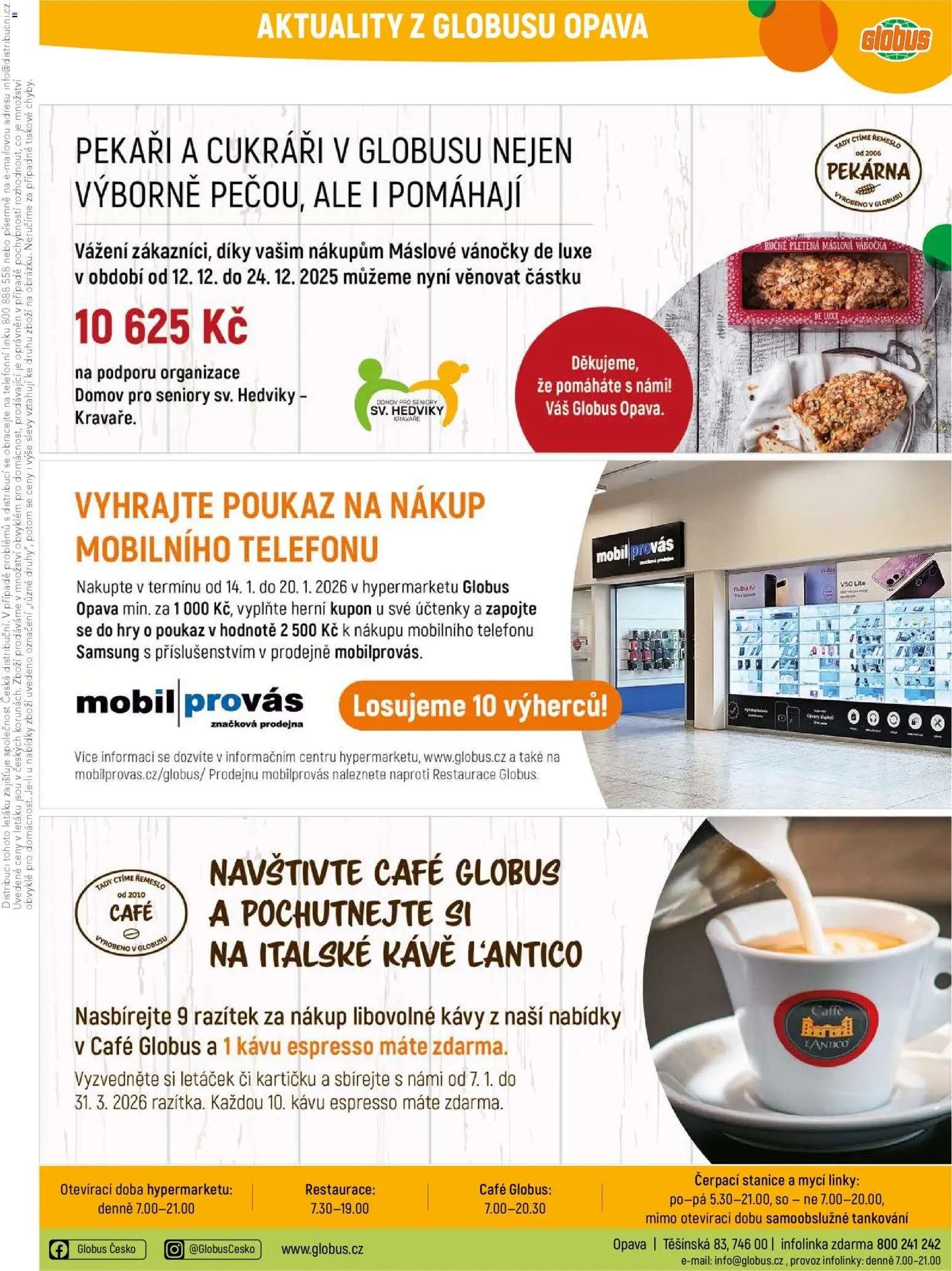 Globus leták - Opava od 14.01.2026 | Strana: 36 | Produkty: Globus, Samsung, Pekárna