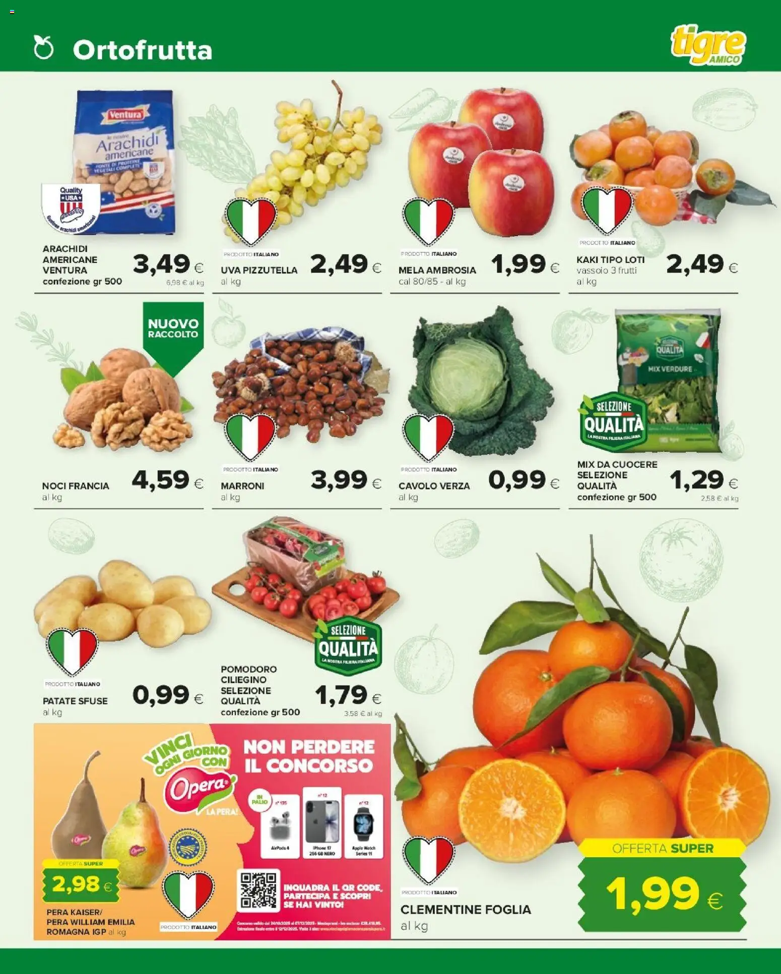 Volantino Tigre del 06.11.2025 | Pagina: 3 | Prodotti: Patate, Verdure, Uva, Arachidi