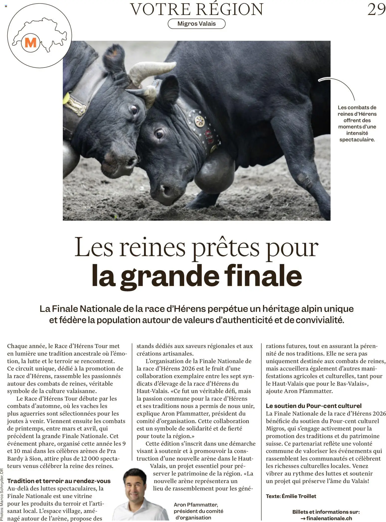 Migros aktionen Magazine FR – gültig ab 29.04.2026 | Seite: 29 | Produkte: Vitrine, Mars, Server