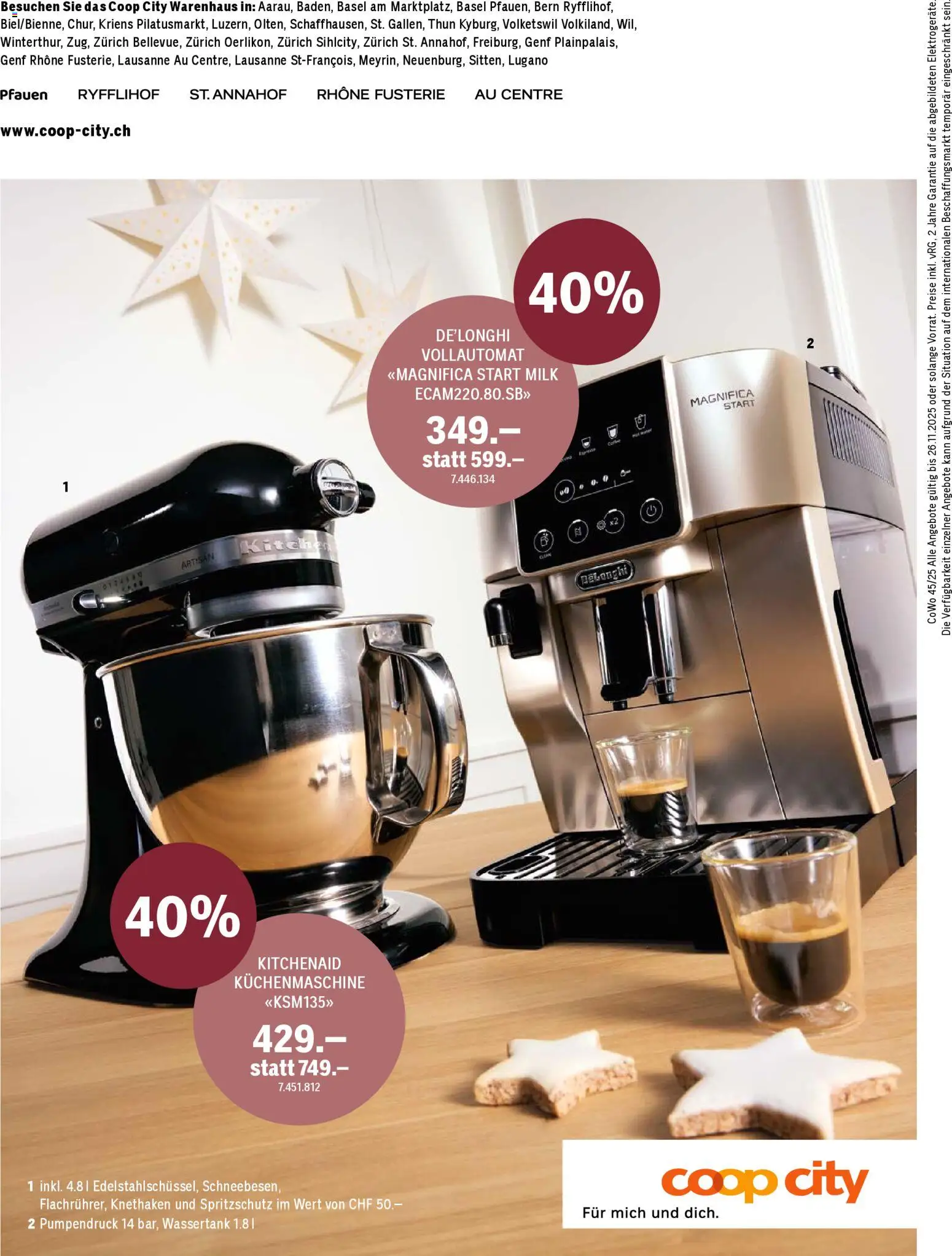 Coop City Aktionen – gültig ab 10.11.2025 | Seite: 36