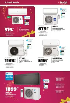 Pré-visualização Radio Popular - Especial Natal válido de 05.12.2025 | Página: 65 | Produtos: Rádio, Ar condicionado, Whirlpool
