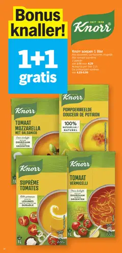 Albert Heijn folder week  / de la semaine 48 - Voorbeeld van een folder van Albert Heijn, geldig van 24.11.2025 | Pagina: 14 | Producten: Mozzarella, Groenten, Tomaat