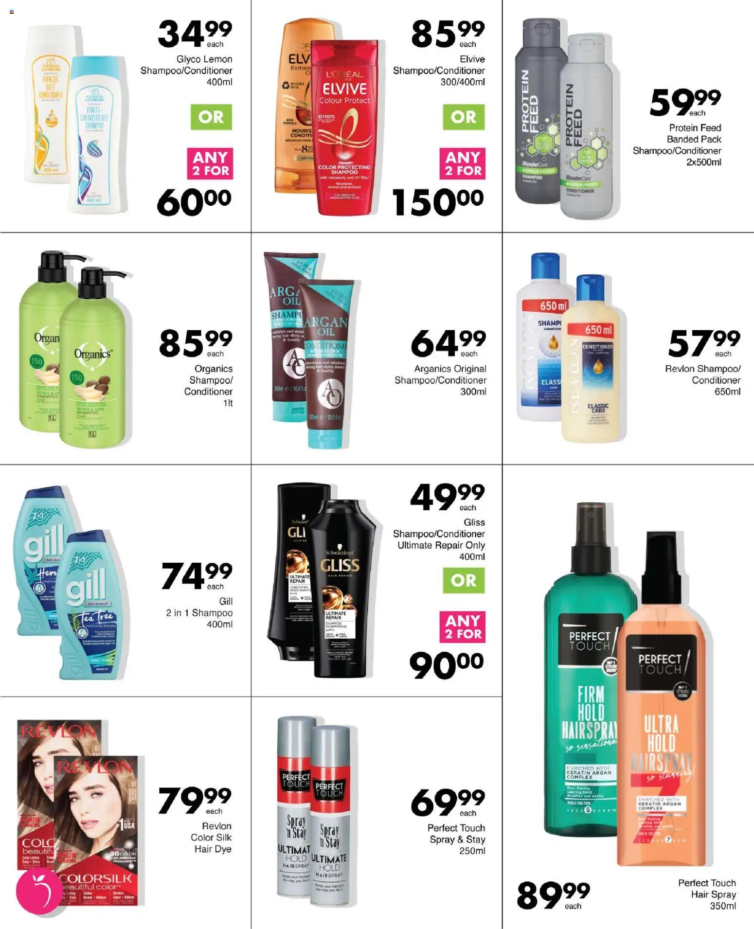 New Save catalogue – valid from 13.11.2025 | Page: 64 | Products: Shampoo, Conditioner, Dye, Lemon