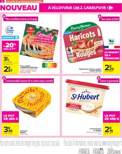 Carrefour Market - Prévisualisation de Carrefour Market Les nouveautés valide à partir de 01.12.2025 | Page: 8 | Produits: Pizza surgelée, Fromage, Jambon, Thé