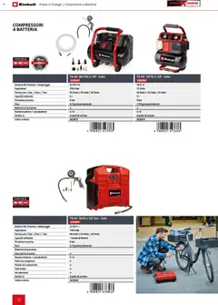 Anteprima del volantino Catalogo Elettroutensili 2025 Einhell	 valido a partire dal 06.02.2025 | Pagina: 78