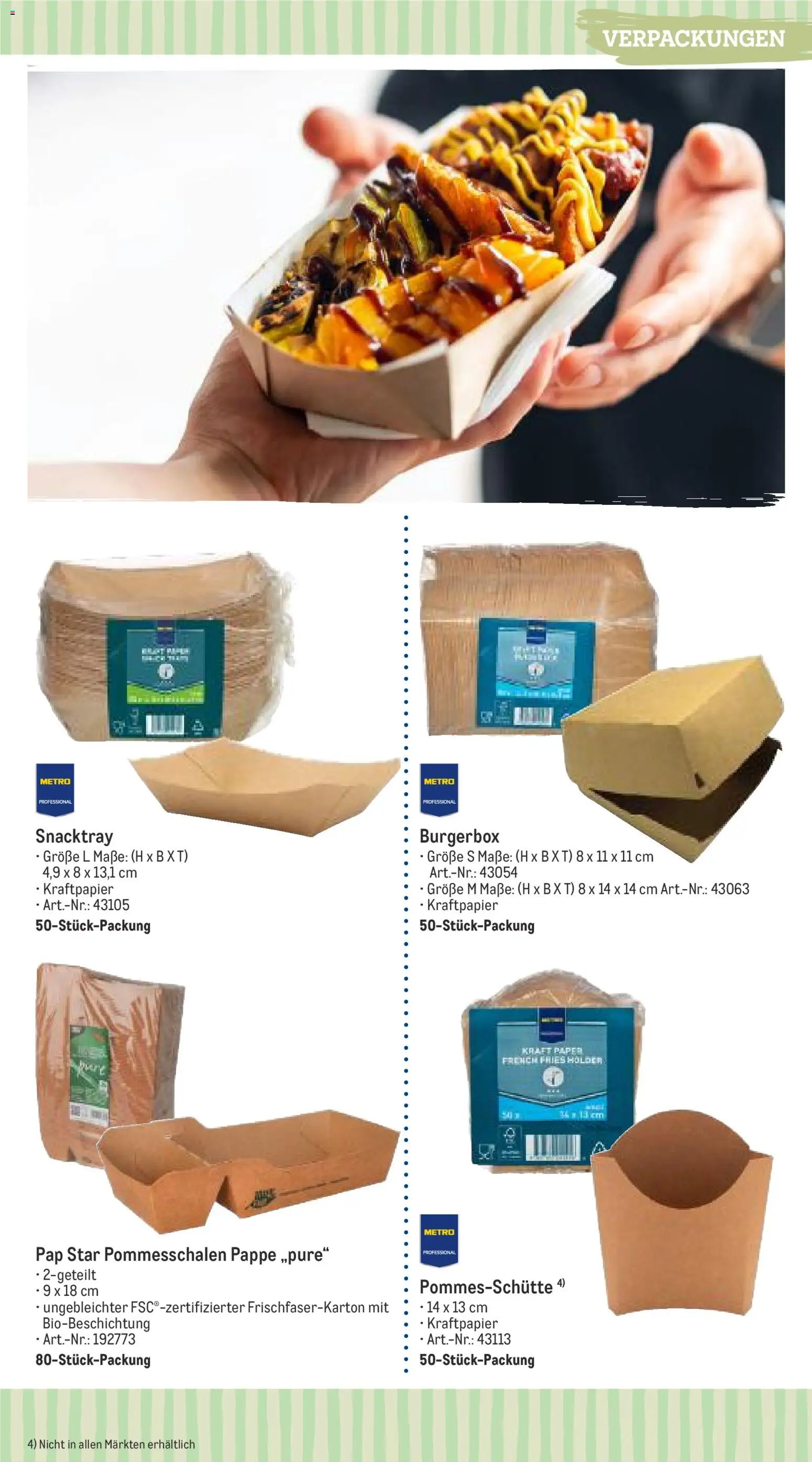 Metro Einweg- und Verbrauchsartikel – gültig ab 01.04.2026 | Seite: 6