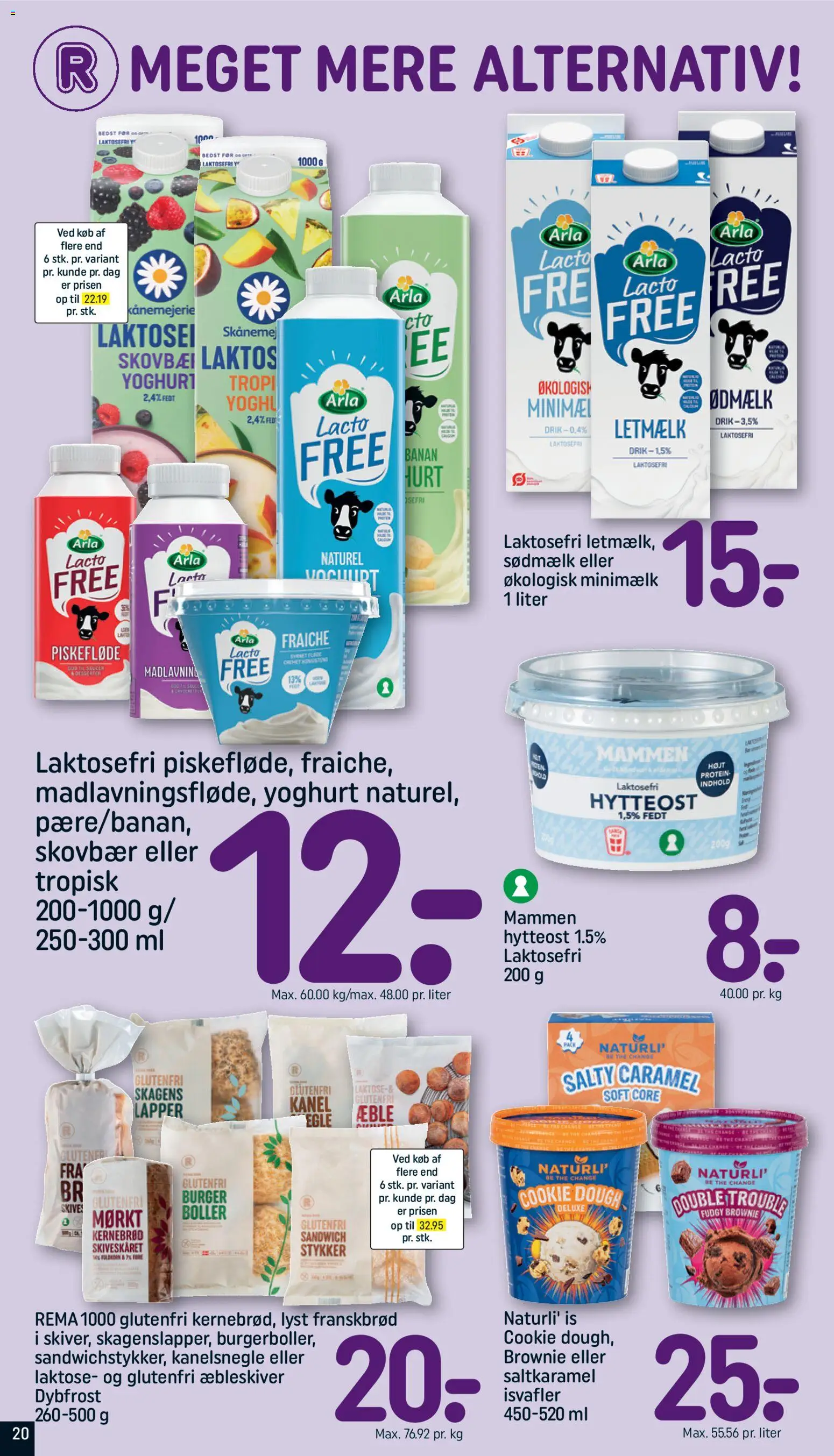 Rema 1000 tilbudsavis – gyldig fra 16.11.2025 | Side: 20 | Produkter: Yoghurt, Kanel, Hytteost, Jogo de ferramentas