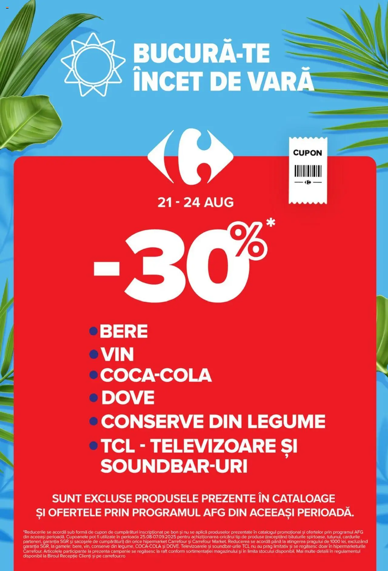 Catalog Carrefour – valabil de la 20.08.2025 | Pagină: 3 | Produse: Raft, Vin, Bere, Legume