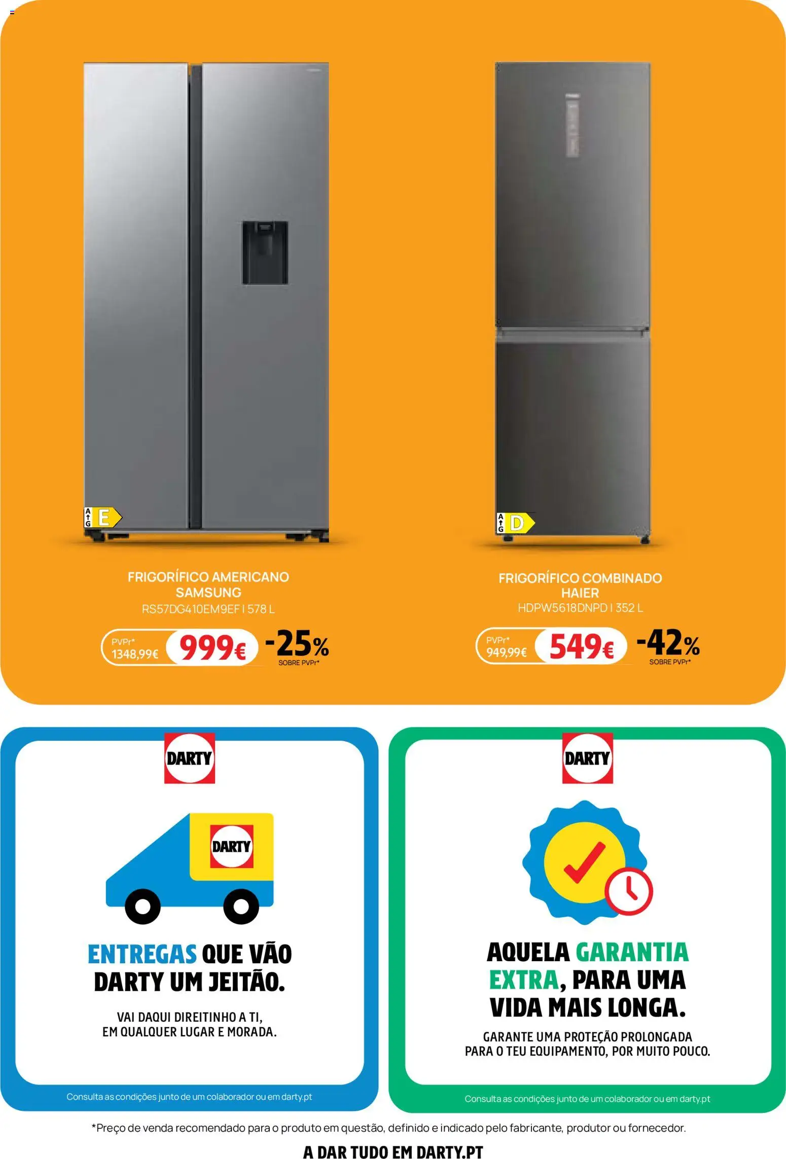 Darty folheto │ válido de 27.03.2026 | Página: 5 | Produtos: Frigorífico