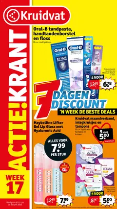 Kruidvat folder week 17 - Voorbeeld van een folder van Kruidvat, geldig van 20.04.2026
