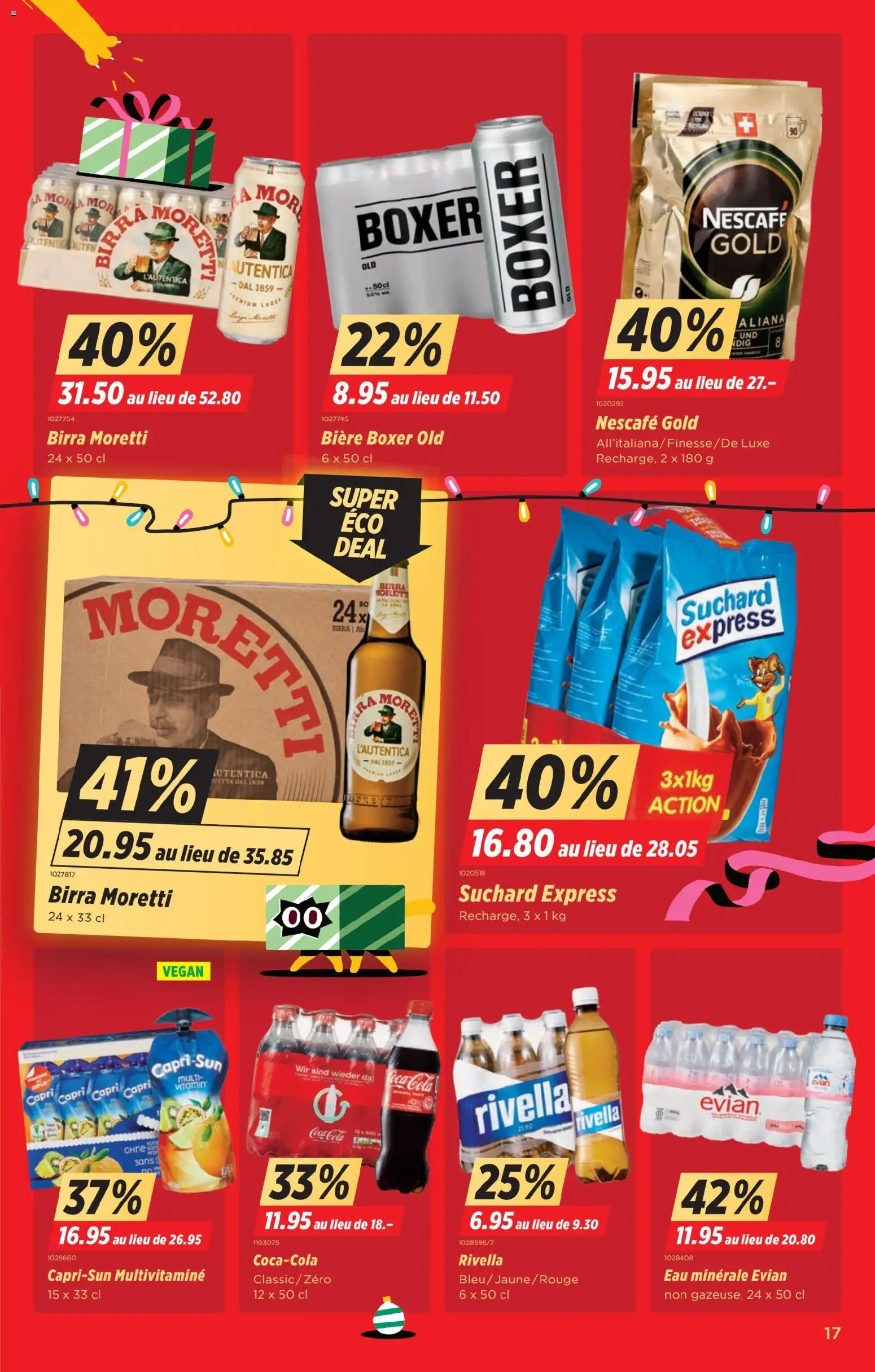 Denner Aktionen FR – gültig ab 25.11.2025 | Seite: 17 | Produkte: Coca Cola, Boxer