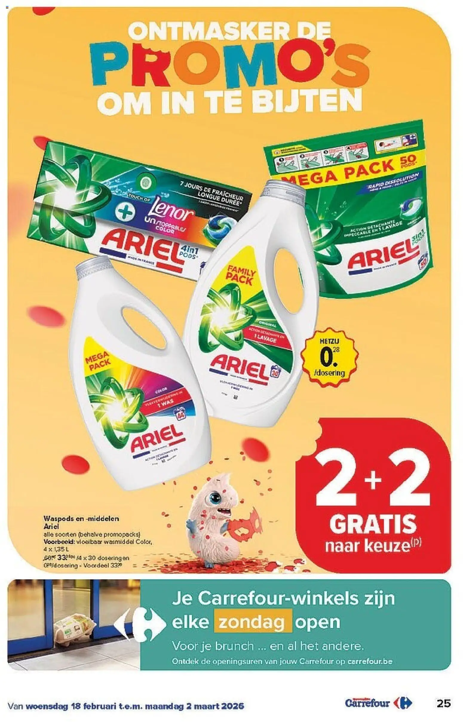 {H1} | Pagina: 25 | Producten: Wasmiddel