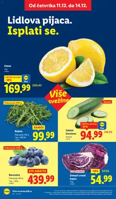 Salatni krastavac, Komad - pregled Lidl kataloga - važi od 11.12.2025 | Strana: 14