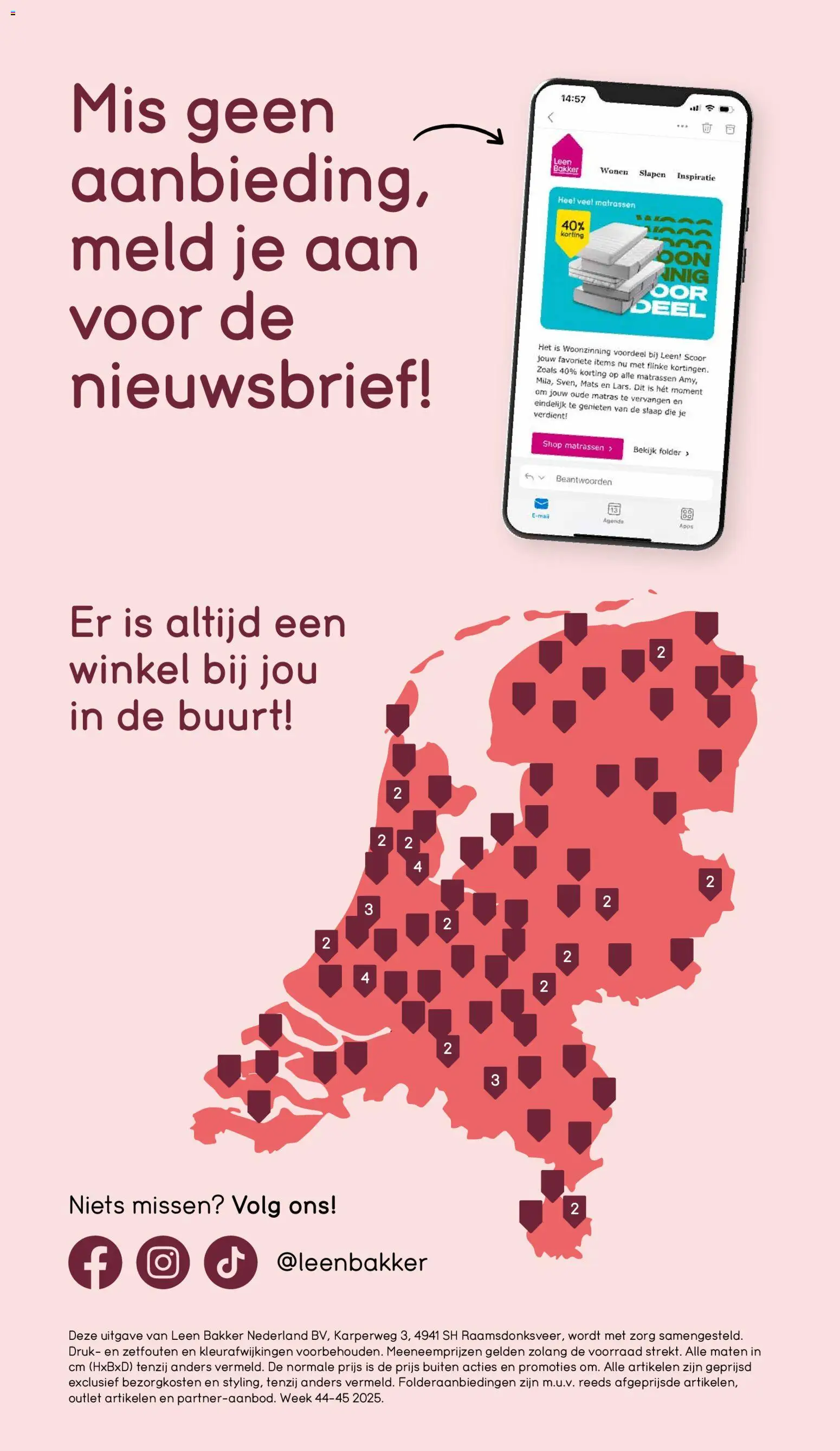 {H1} | Pagina: 21 | Producten: Matras