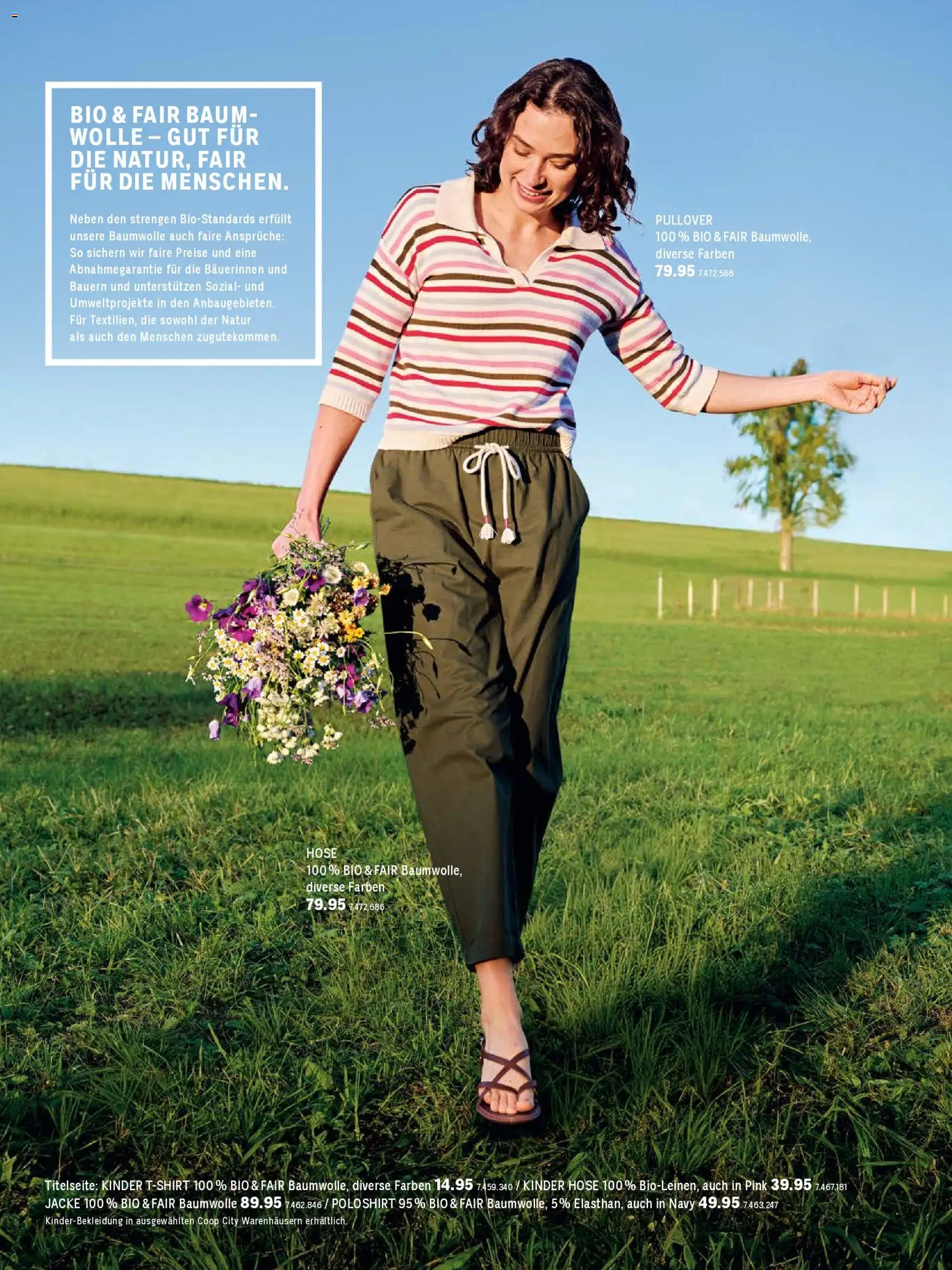 Coop City aktionen Naturaline – gültig ab 02.03.2026 | Seite: 2 | Produkte: Poloshirt, Pullover, Jacke, Hose