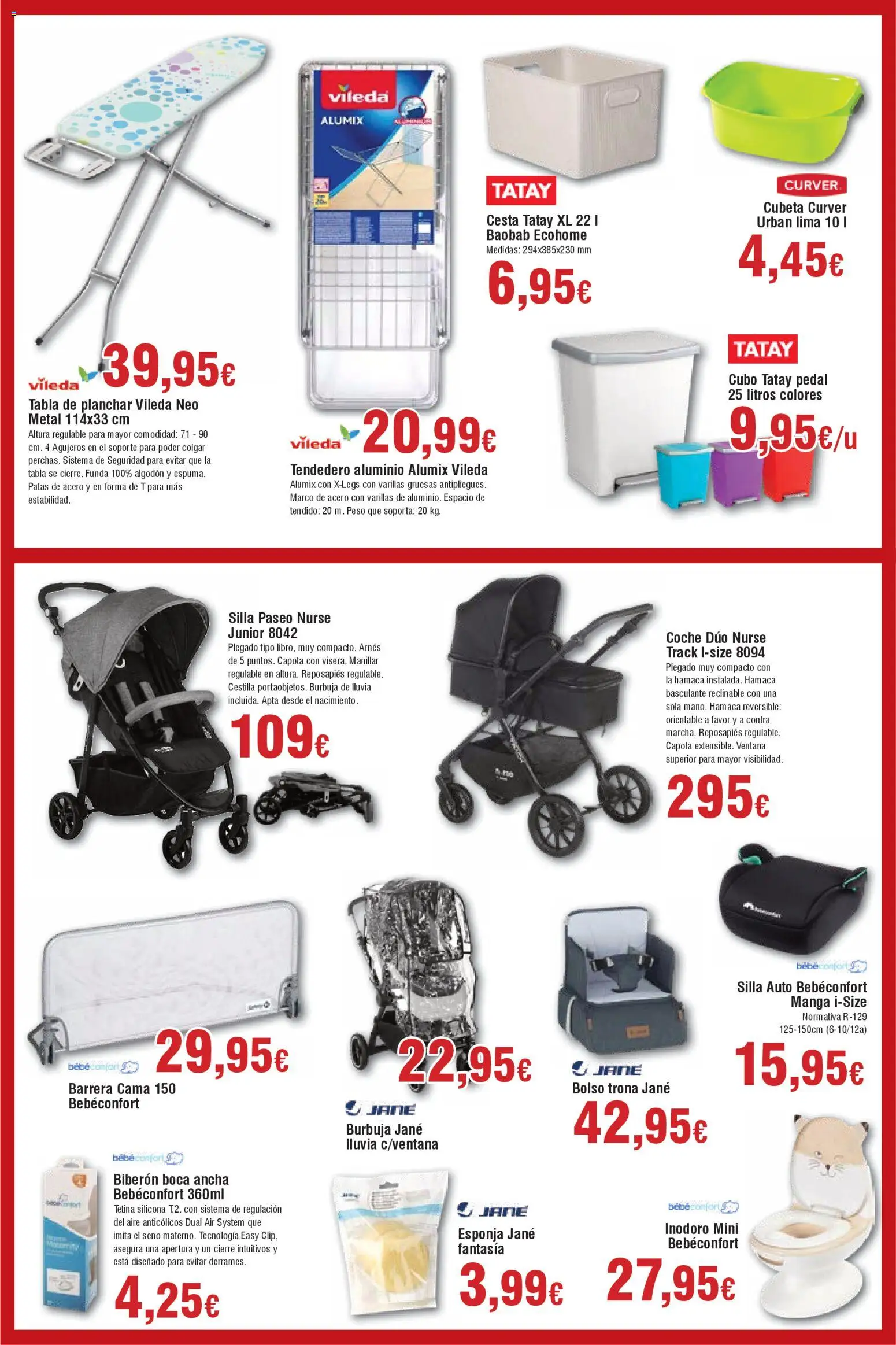 Froiz - Hiper FROIZ │ válido desde el 29.01.2026 | Página: 9 | Productos: Esponja, Peso, Cama, Cesta