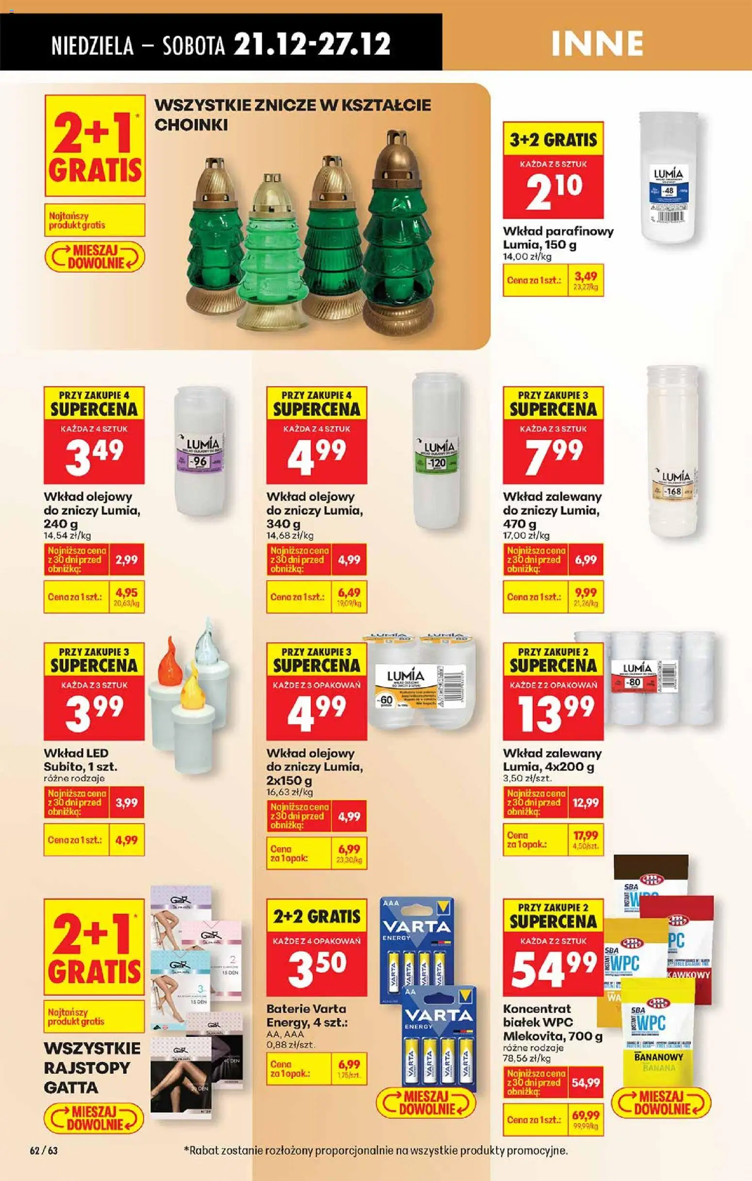 Biedronka gazetka od 21.12.2025 | Strona: 62
