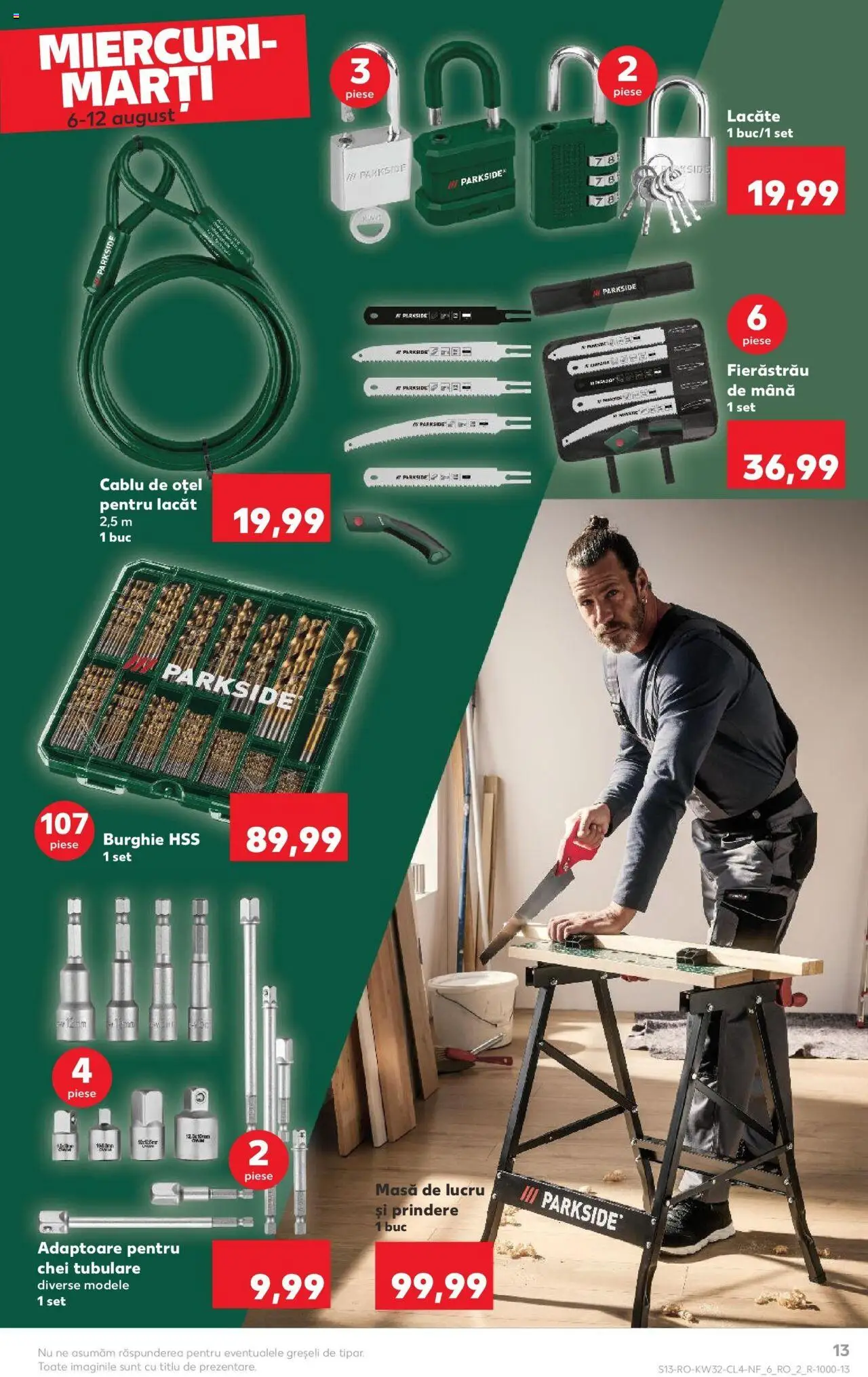 Catalog Kaufland - Galați – valabil de la 06.08.2025 | Pagină: 13 | Produse: Cablu, Masă