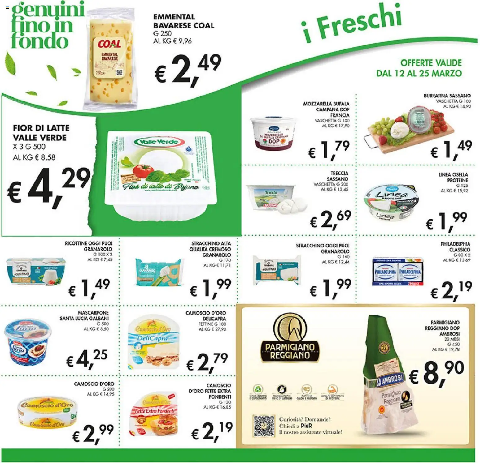 Volantino Coal del 12.03.2026 | Pagina: 10 | Prodotti: Latte, Stracchino, Mascarpone, Emmental