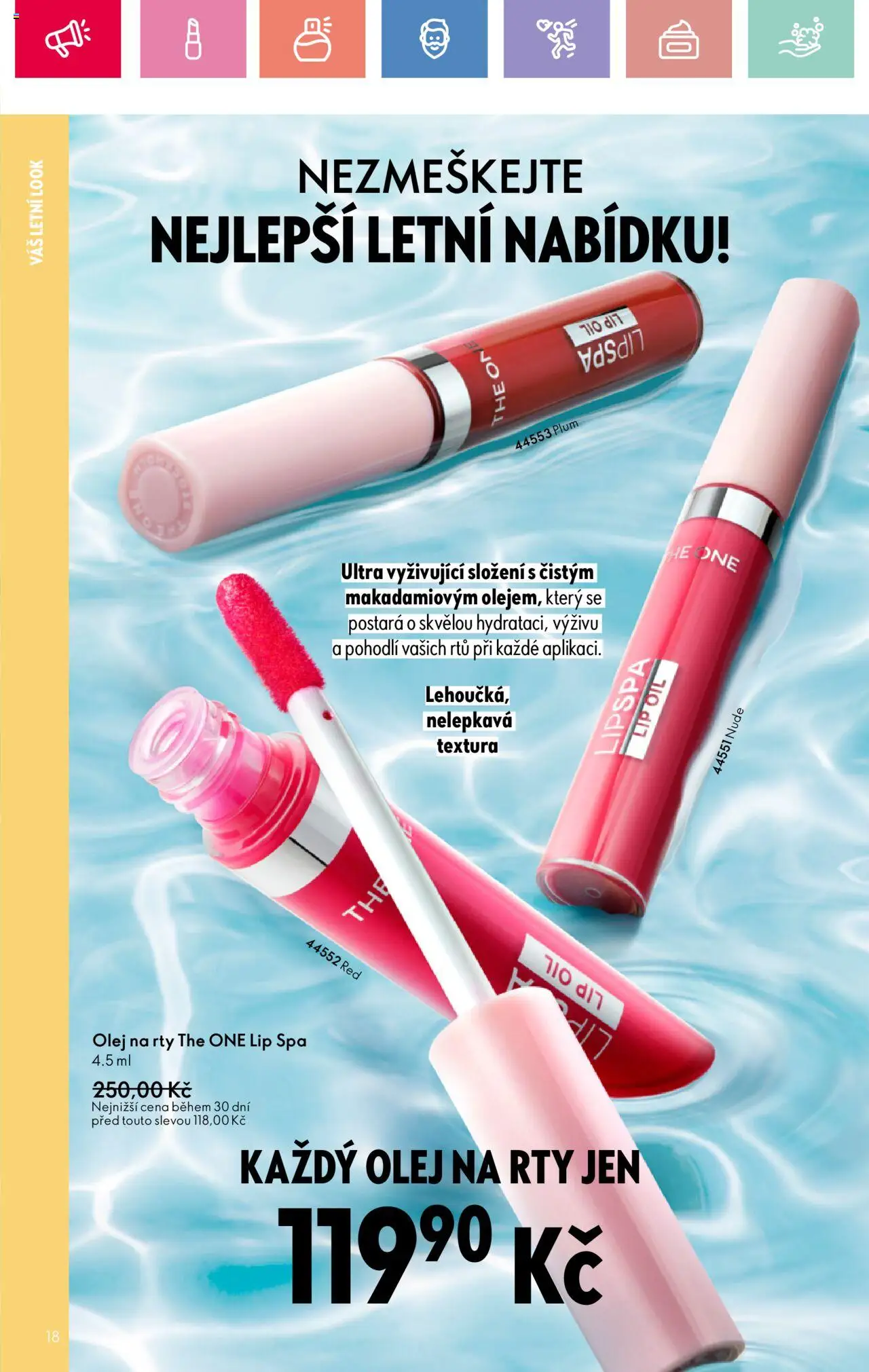 Oriflame katalog č.08/2025 od 25.05.2025 | Strana: 18 | Produkty: Olej