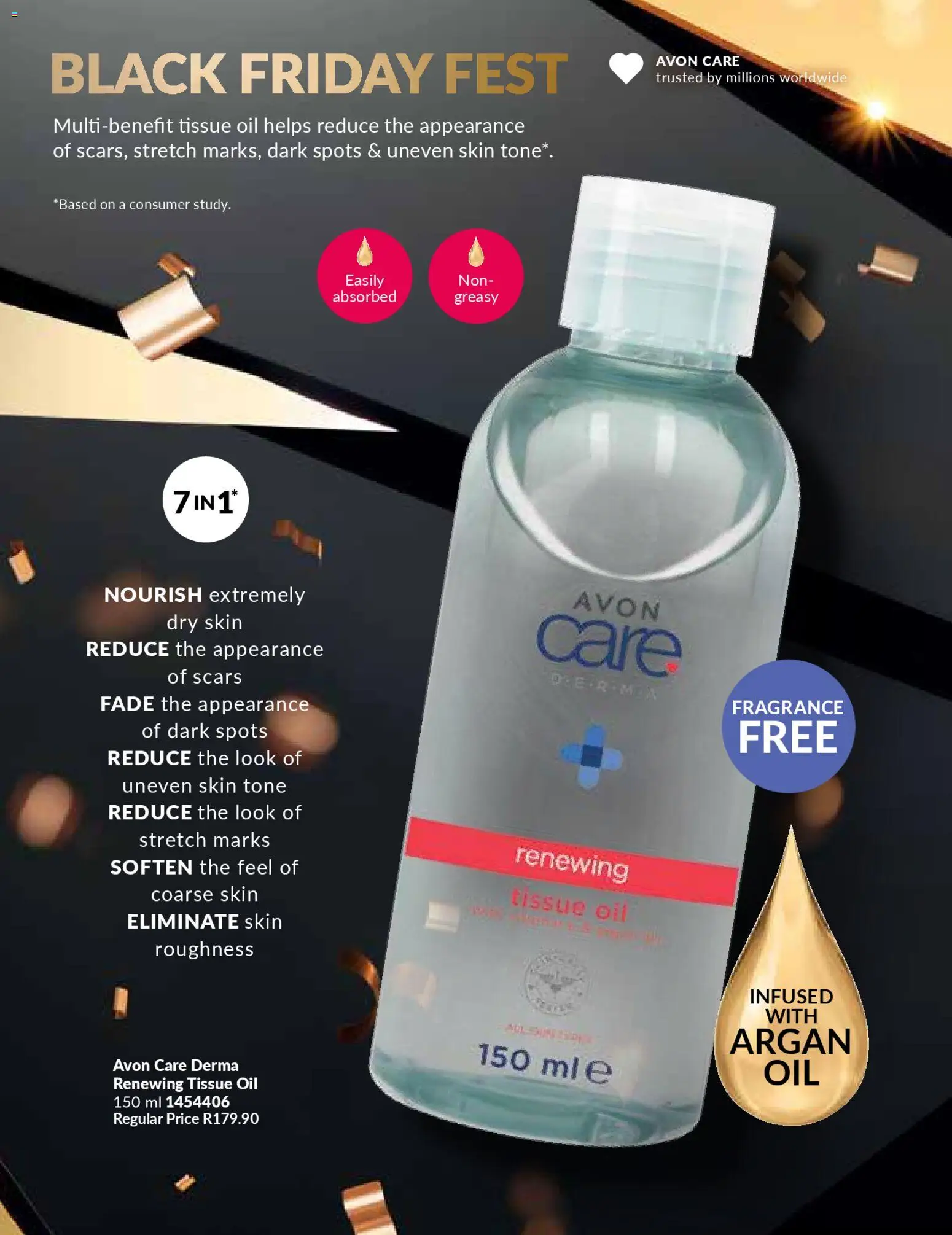 New Avon catalogue – valid from 17.11.2025 | Page: 19 | Products: Tissue oil, Oil, Fragrance