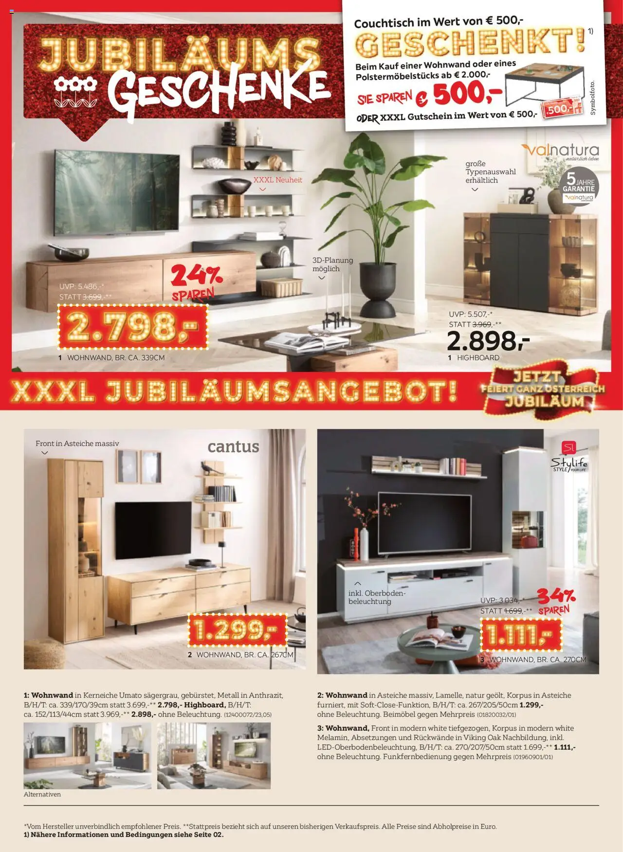 XXXLutz Jubiläum geschenke gültig ab 26.08.2025 | Seite: 10 | Produkte: Couchtisch