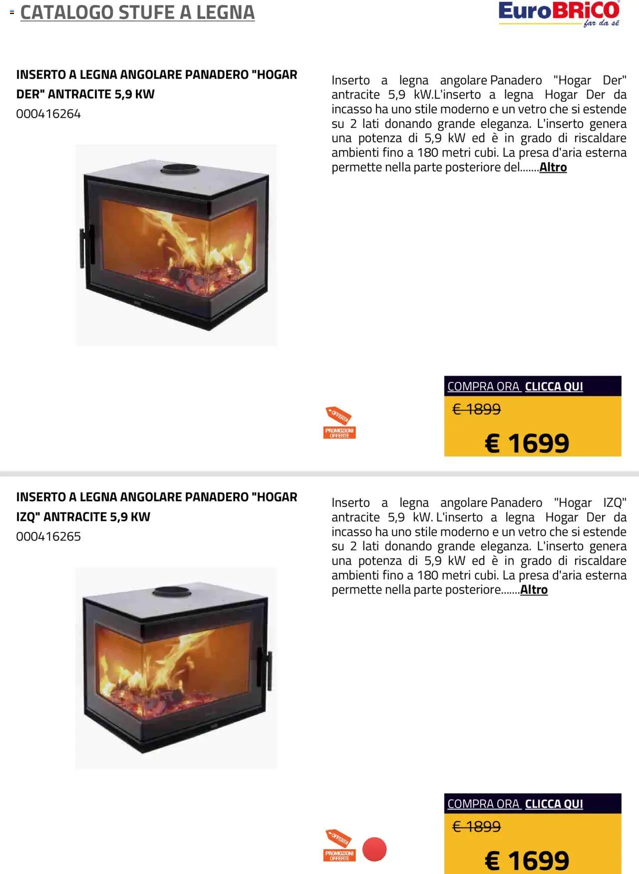 Volantino Eurobrico del 23.07.2025 | Pagina: 21 | Prodotti: Presa