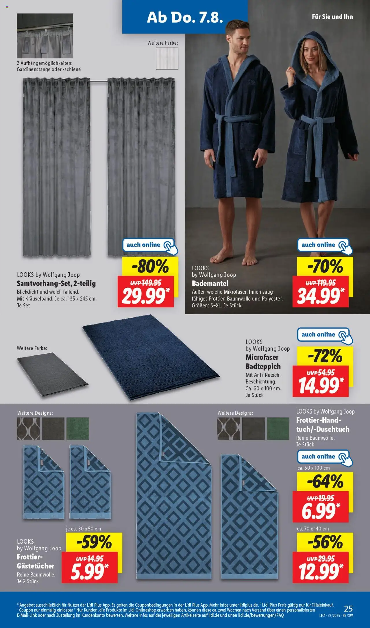 Lidl Prospekt Templin - gültig ab dem 04.08.2025 | Seite: 37 | Produkte: Bademantel