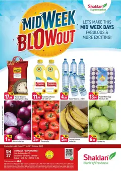 Preview of Shaklan - Midweek Blow Out - Shaklan 7 Supermarket, Zen Building, Jebel Ali valid from 27.10.2025