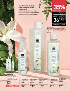 Ofertele Avon valabile de la 01.03.2026 | Pagină: 23 | Produse: Body, Duș, Cremă, Spumant de baie