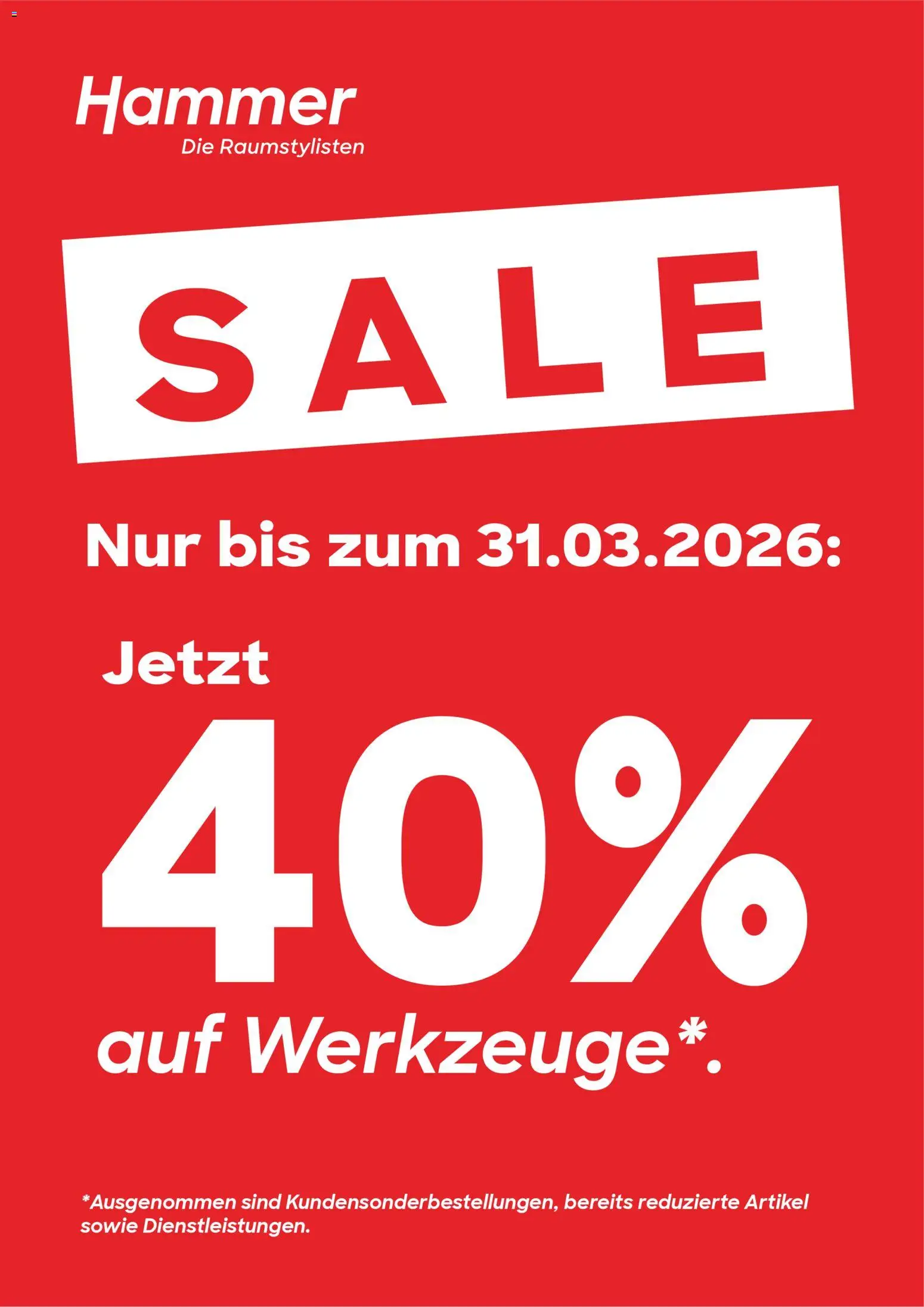 Hammer Zuhause Prospekt 	 – gültig ab 05.03.2026 | Seite: 18