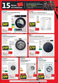 Vista previa Alcampo - Black Friday Canarias válido desde el 20.11.2025 | Página: 9 | Productos: Lavadora, Secadora, Lavavajillas