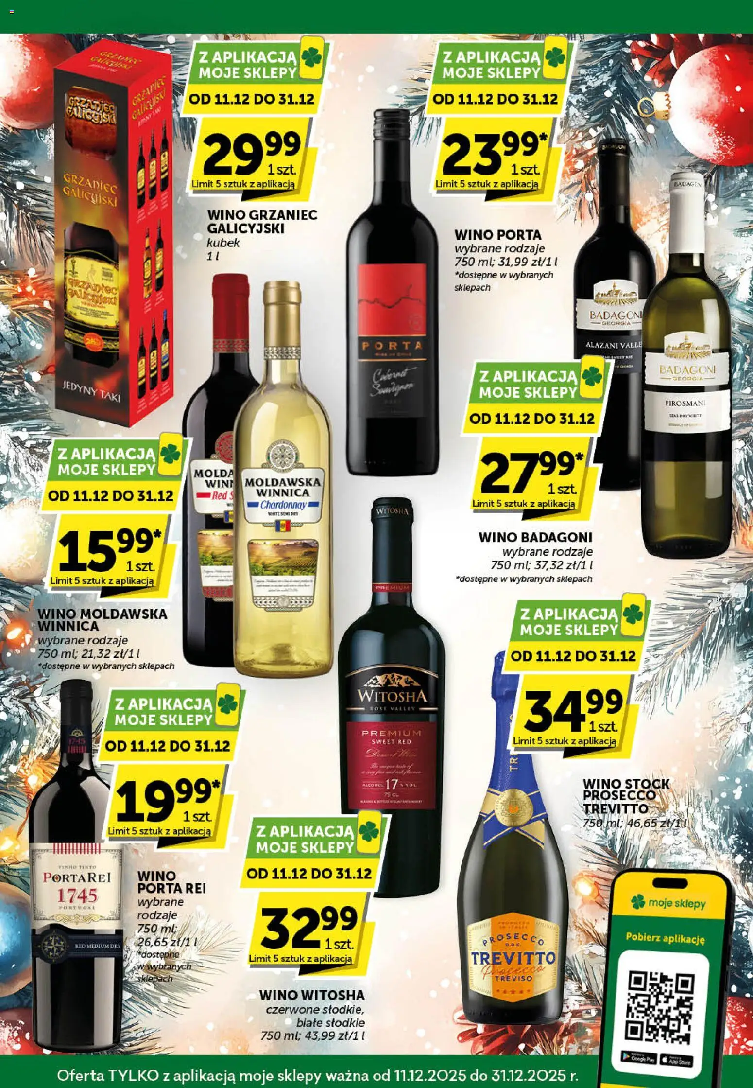 ABC Gazetka - Katalog alkoholowy od 11.12.2025 | Strona: 3 | Produkty: Grzaniec galicyjski, Wino Witosha, Wino, Prosecco