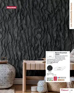 Gedimat - Prévisualisation de Gedimat Sols & murs intérieurs valide à partir de 14.03.2025 | Page: 109 | Produits: Revêtement mural, Agrafe