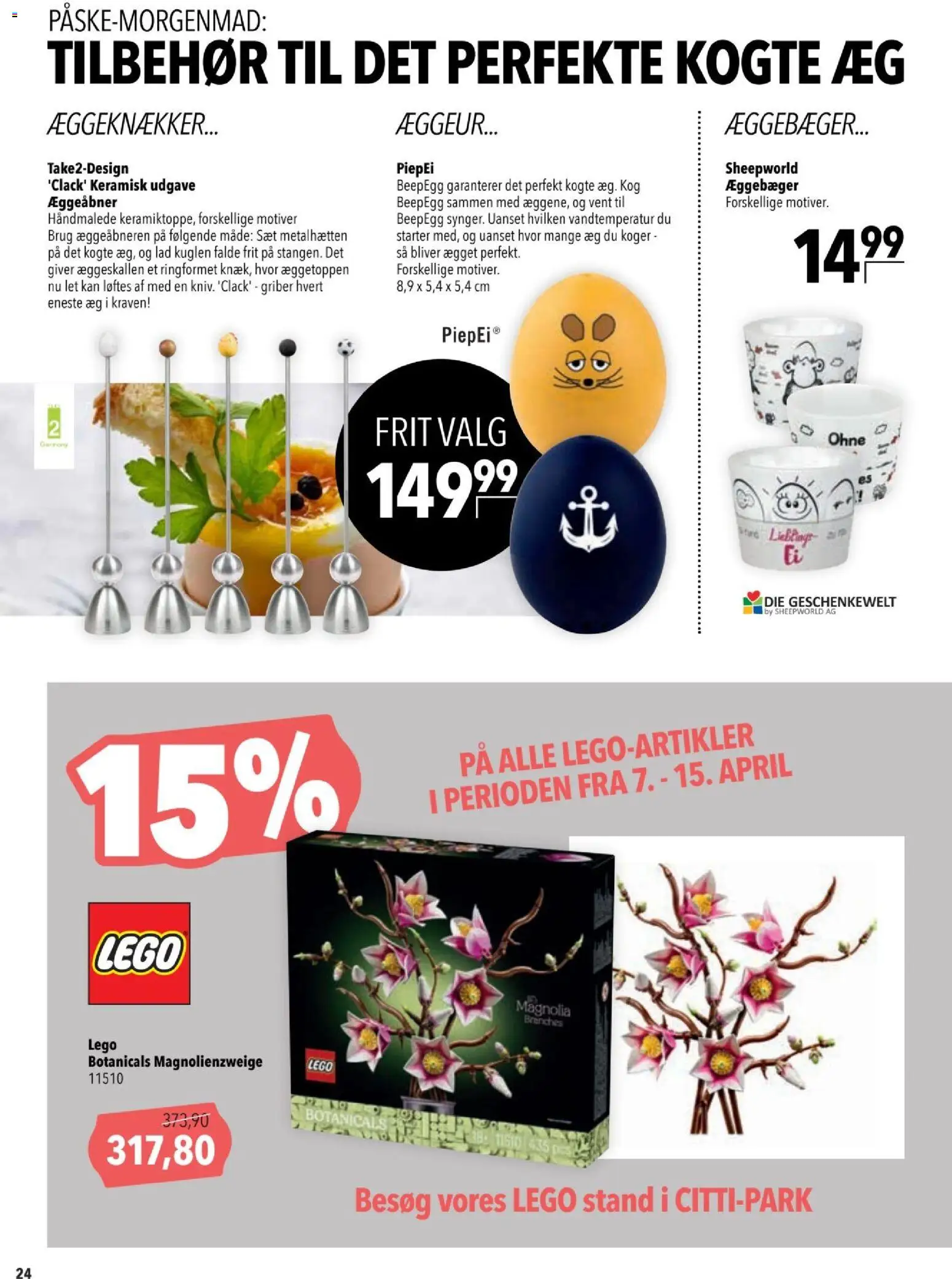 CITTI tilbudsavis – gyldig fra 25.03.2026 | Side: 24 | Produkter: Æg