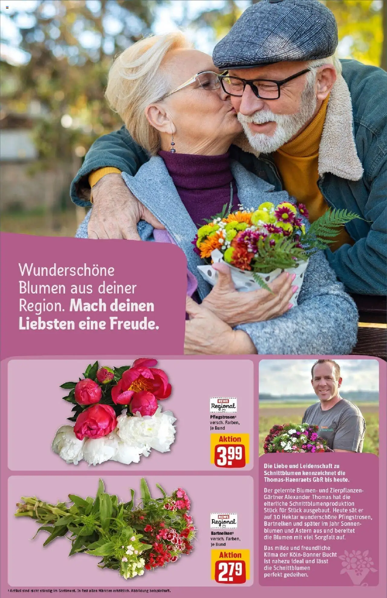 Rewe prospekt Oberwesel	 - gültig ab dem 01.06.2025 | Seite: 14 | Produkte: Blumen