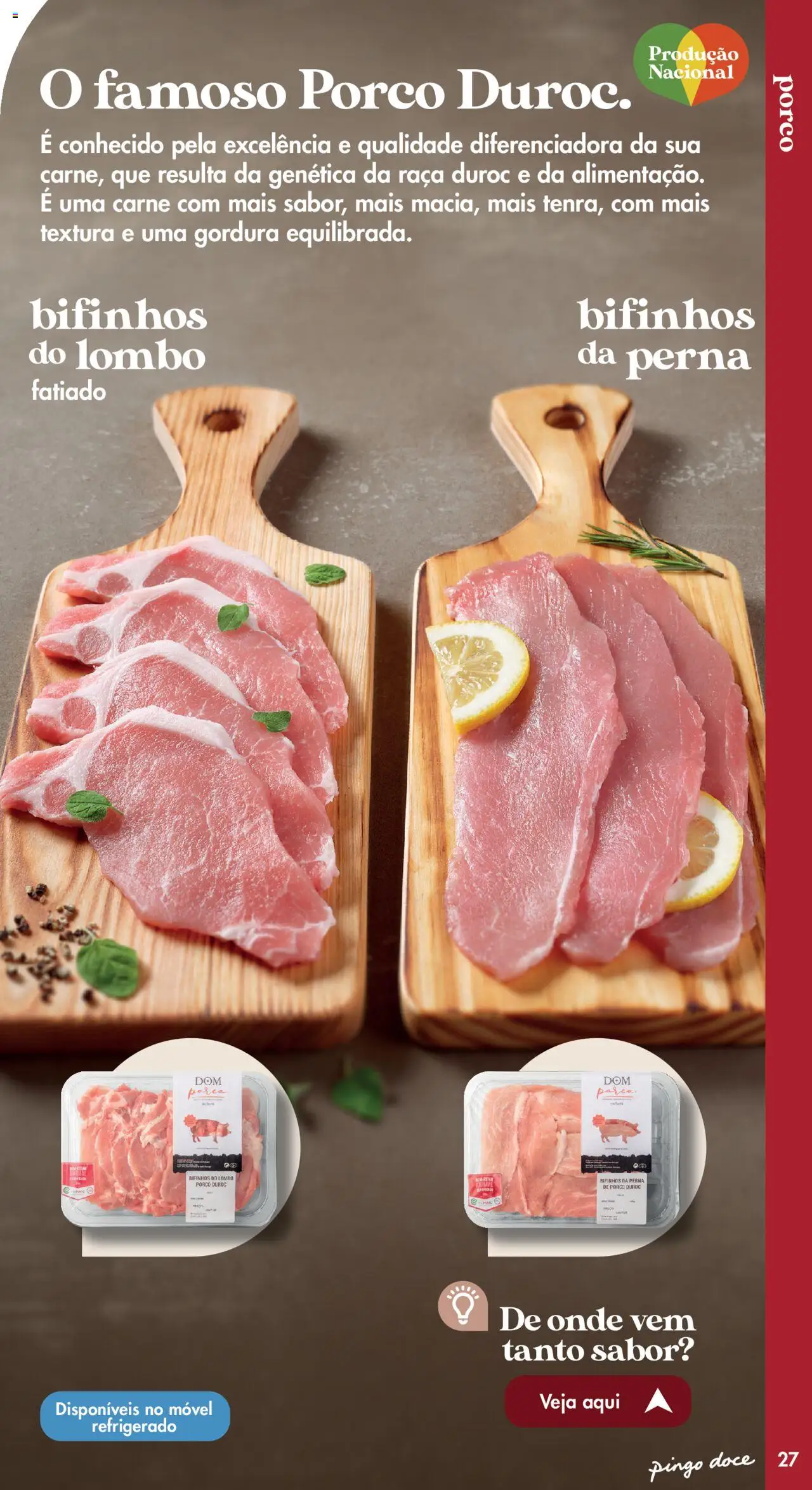 Pingo Doce - Catálogo-Talho │ válido de 20.05.2025 | Página: 27 | Produtos: Lombo, Carne