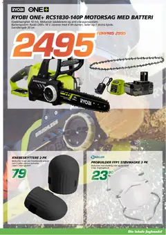 Forhåndsvisning av Coop Byggmix kundeavis gyldig fra 02.03.2026 | Side: 7 | Produkter: Motorsag, Dartpilar, Суміш дитяча, Batteri