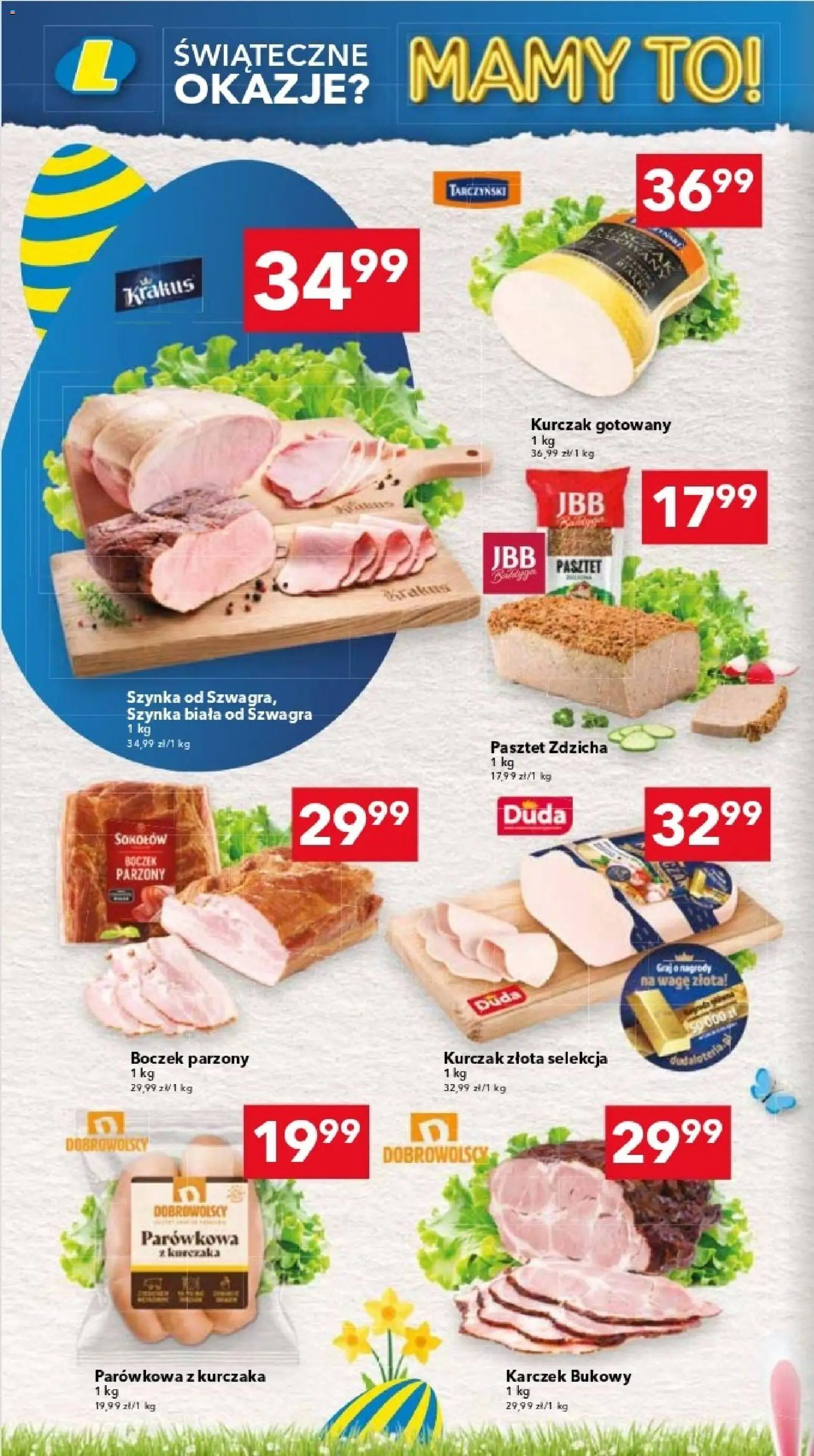 Lewiatan gazetka - Warszawa od 12.03.2026 | Strona: 4 | Produkty: Kurczak, Szynka, Boczek, Boczek parzony