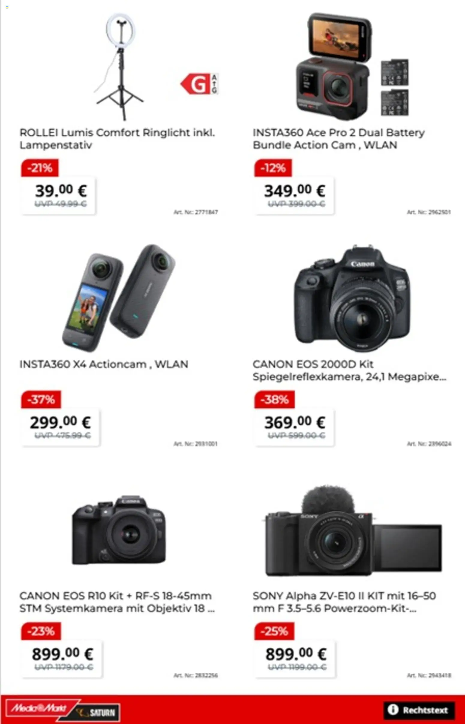 Media Markt Prospekt 	 – gültig ab 21.04.2026 | Seite: 11 | Produkte: Sony, Systemkamera, Objektiv