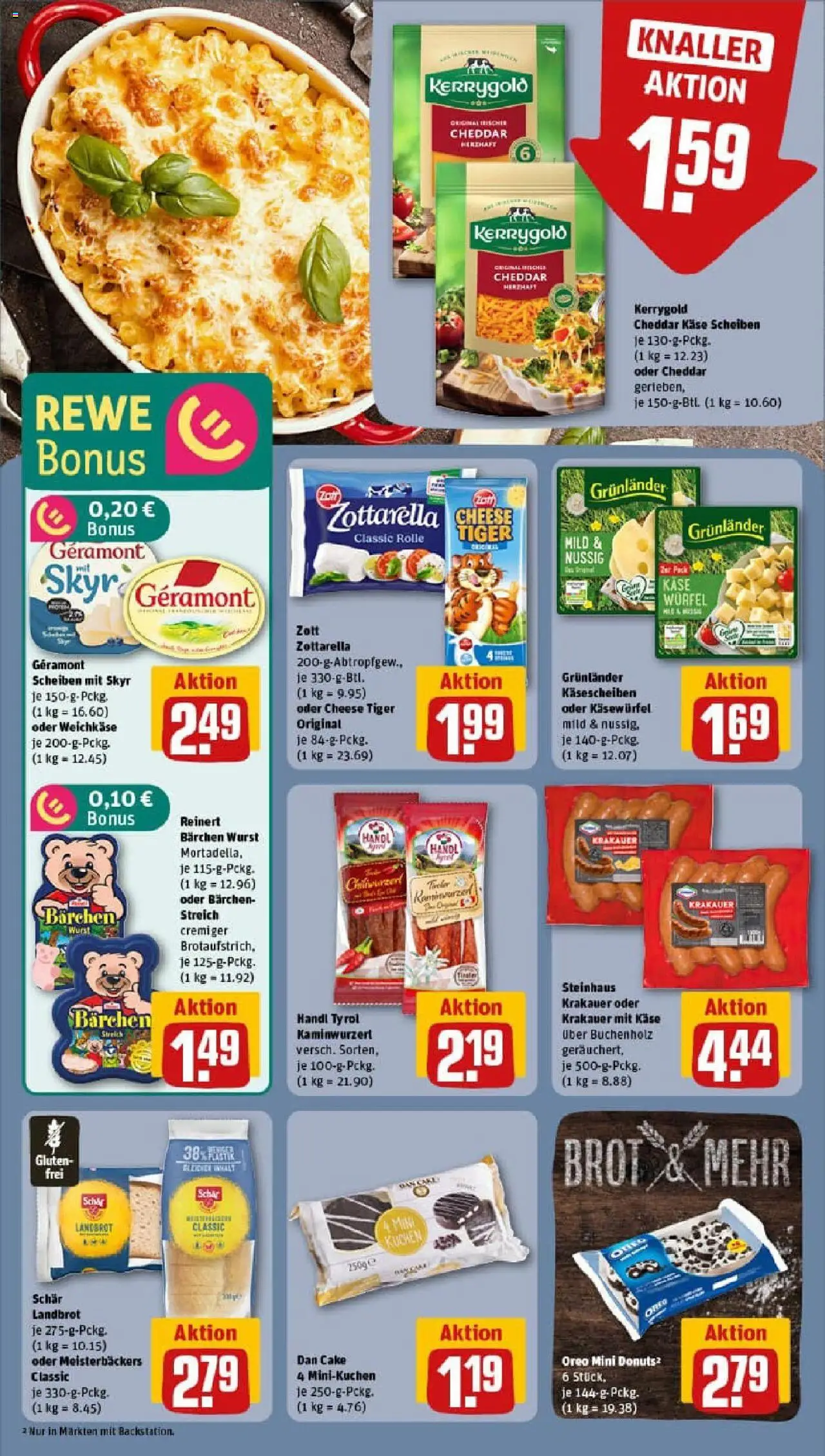 Rewe prospekt Aschaffenburg / Damm	 – gültig ab 01.09.2025 | Seite: 12 | Produkte: Geramont, Käse, Grunlander, Wurst