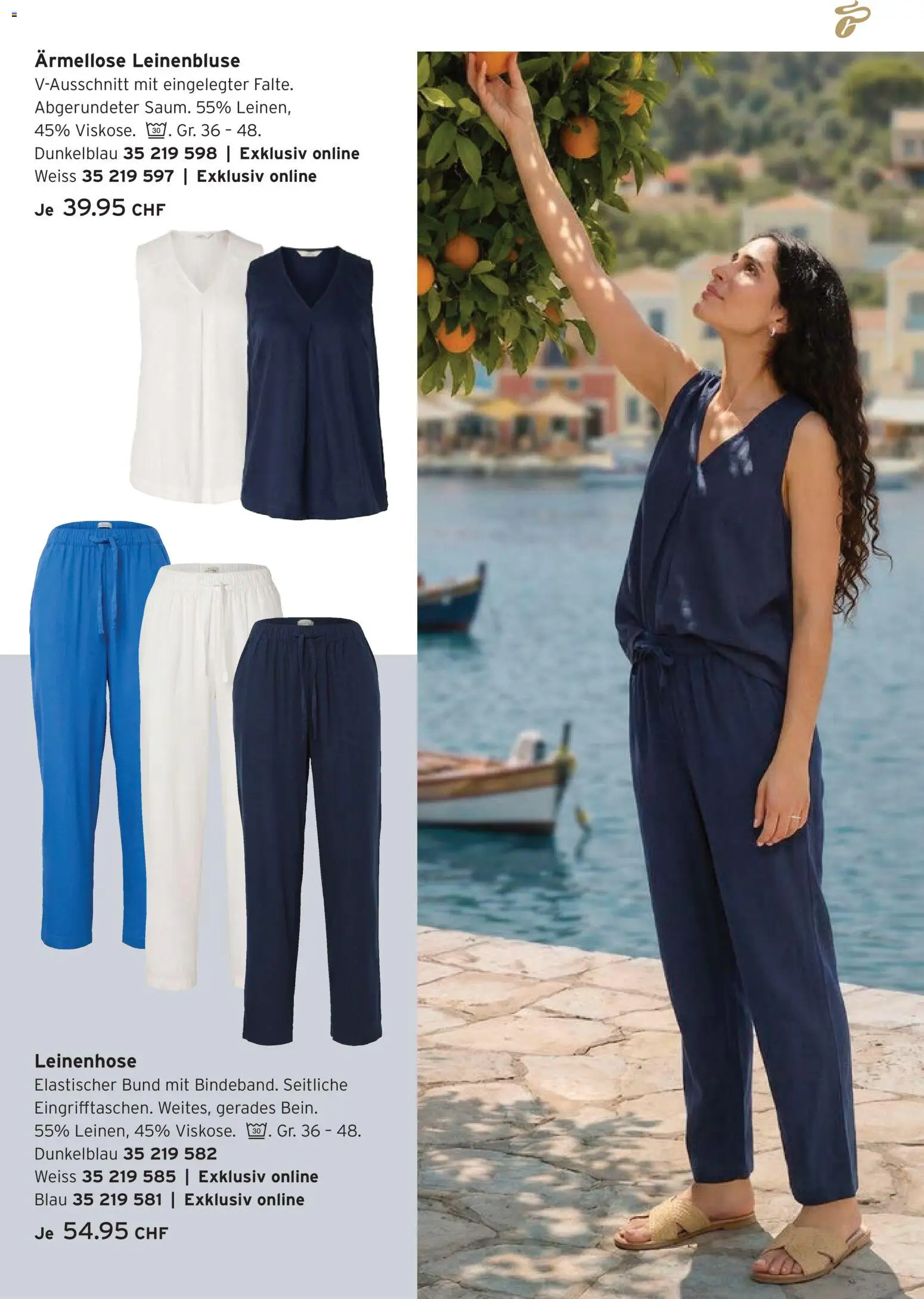 Tchibo aktionen Sommerzeit – gültig ab 05.05.2026 | Seite: 25 | Produkte: Leinenhose