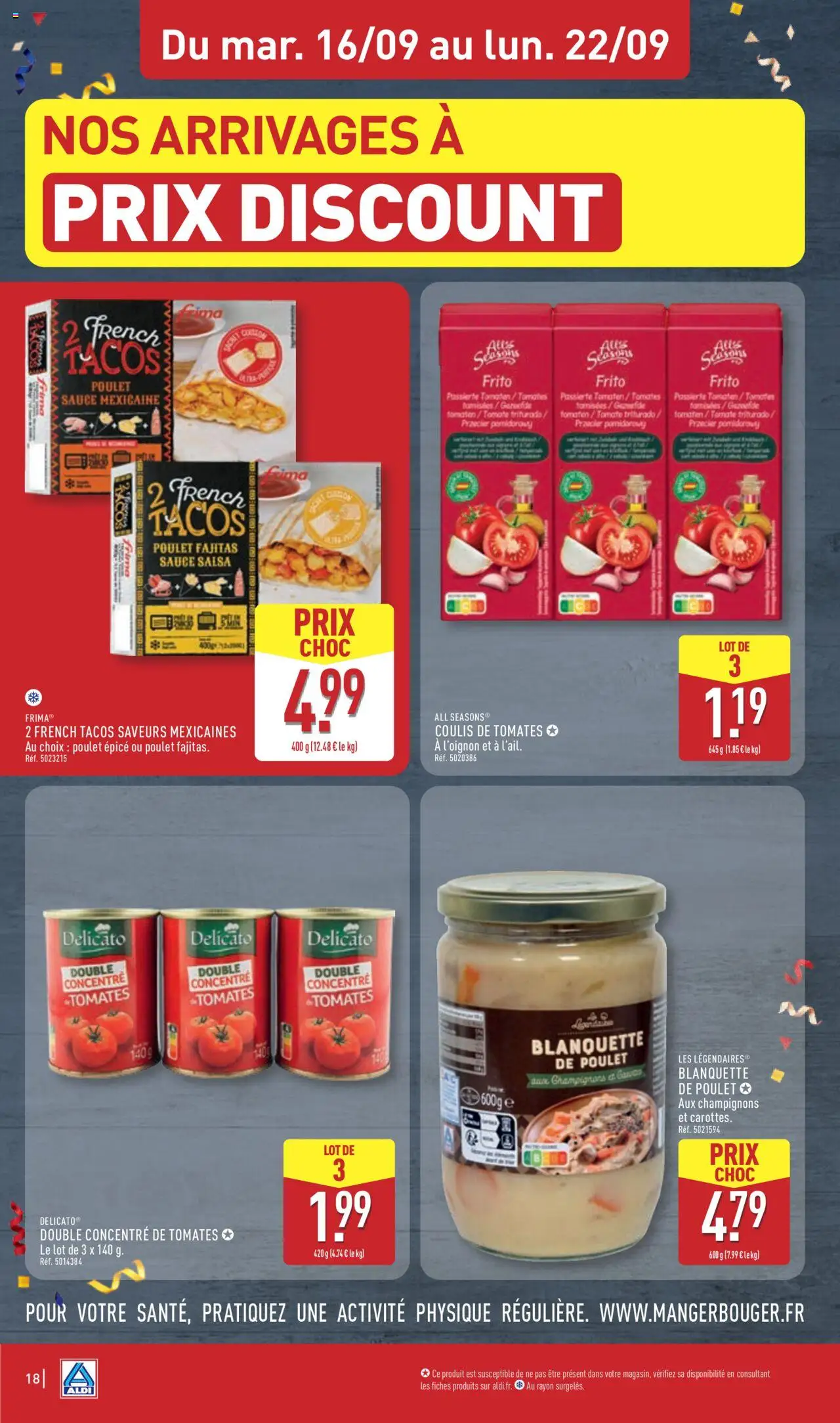  | Page: 21 | Produits: French tacos, Tomates