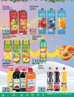 Katalog KTC - Pregled kataloga iz trgovine KTC, vrijedi od 17.12.2025 | Stranica: 43 | Proizvodi: Sok, Ananas, Breskva, Brusnica