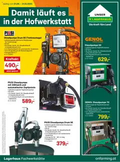 Vorschau von dem Prospekt - Lagerhaus  Hofwerkstaette gültig ab 01.09.2025