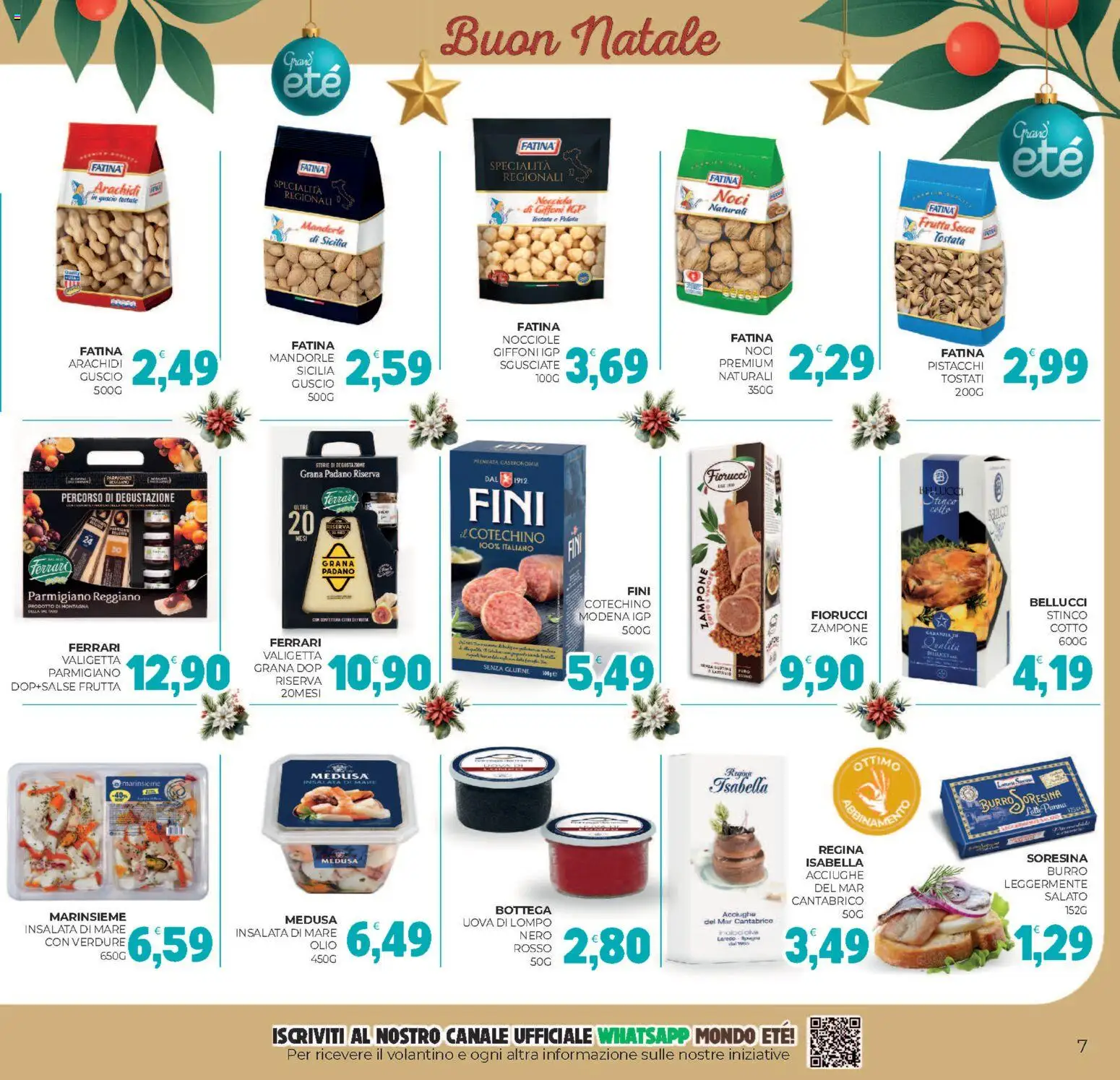 Volantino Eté del 12.12.2025 | Pagina: 7 | Prodotti: Burro, Noci, Nocciole, Arachidi