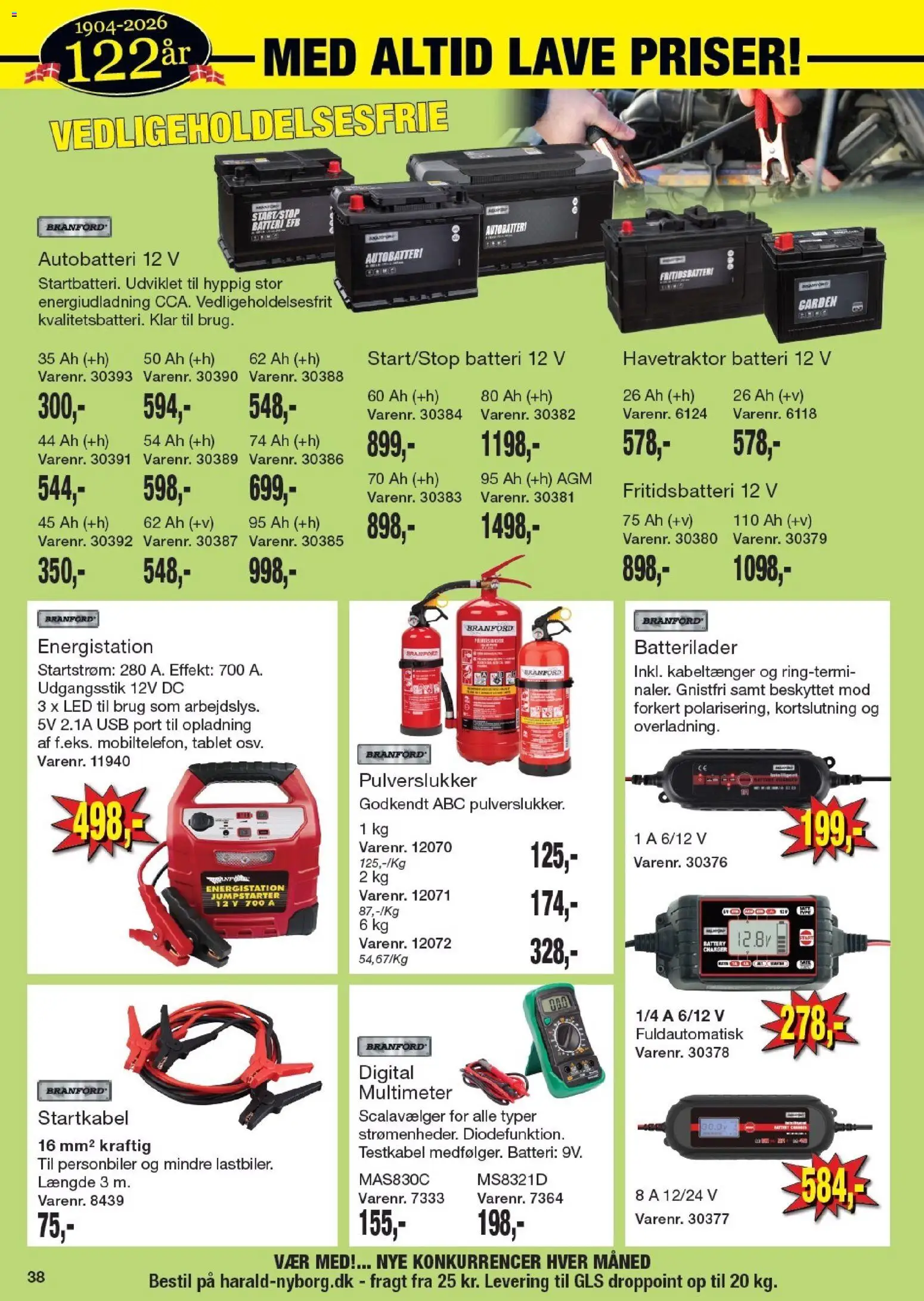 Harald Nyborg tilbudsavis – gyldig fra 26.02.2026 | Side: 40 | Produkter: Tablet, USB, Søm, Batteri