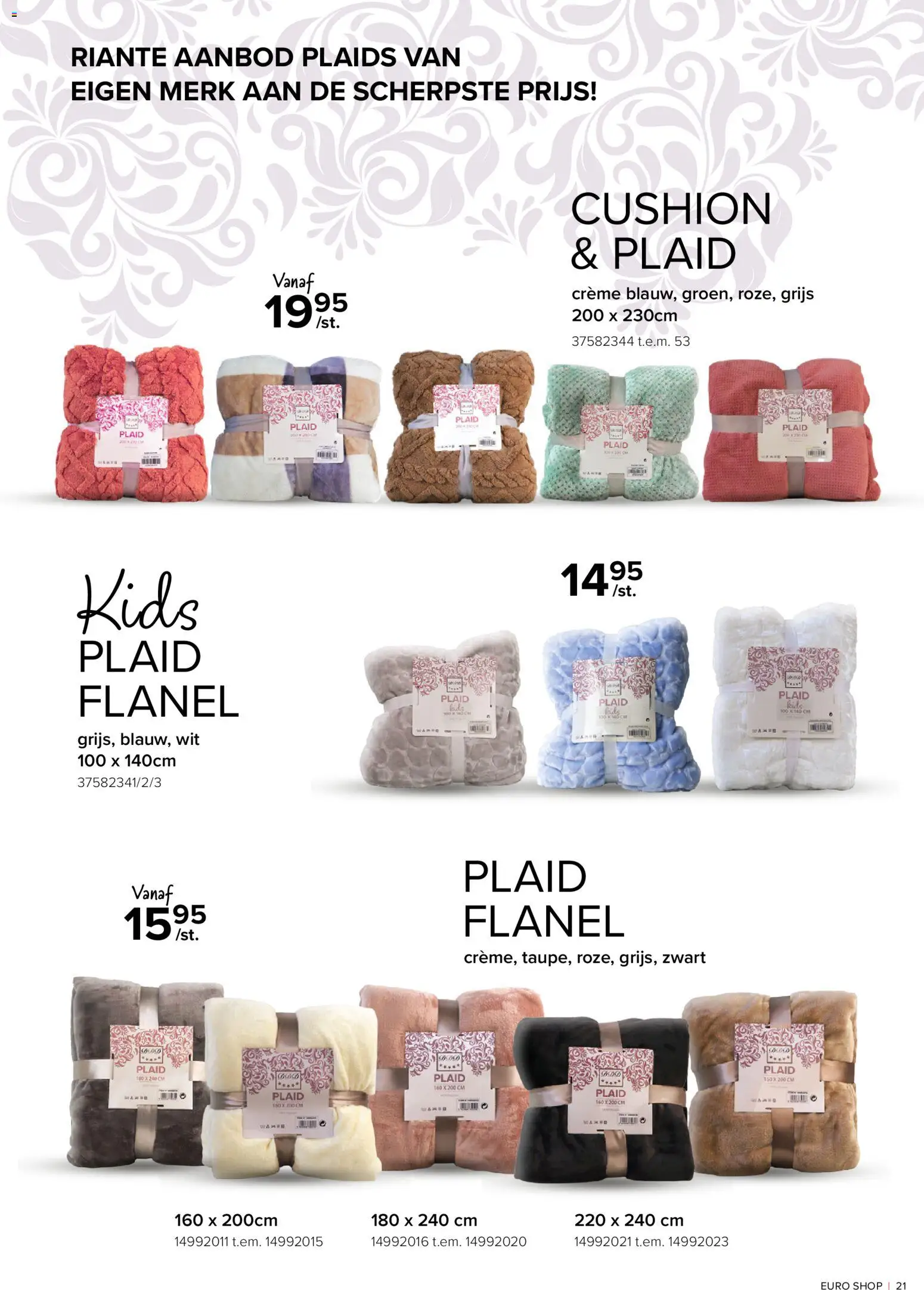 {H1} | Pagina: 21 | Producten: Crème