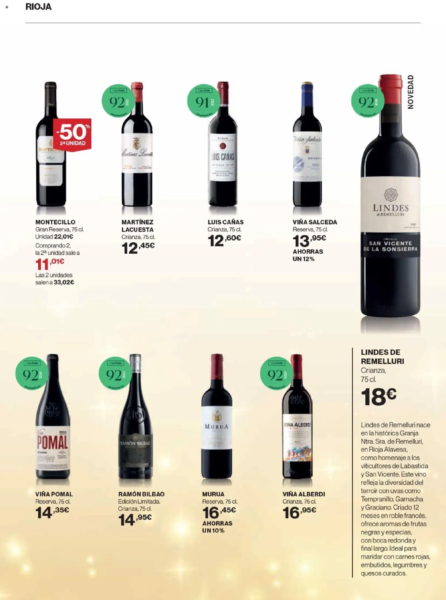 Hipercor - Bodega Navidad 25 │ válido desde el 20.11.2025 | Página: 11 | Productos: Τζίντζερ, Vino