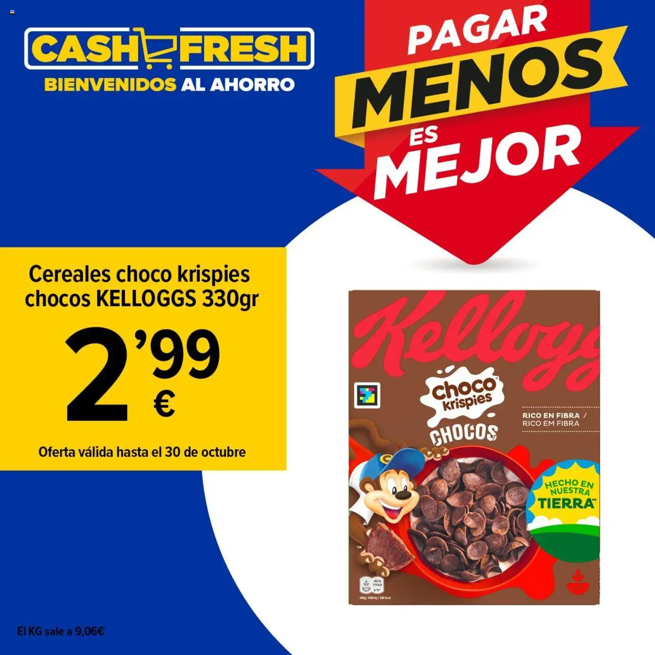 Cash Fresh folleto │ válido desde el 16.10.2025 | Página: 1 | Productos: Cereales